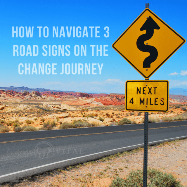 How To Navigate 3 Road Signs On The Change Journey Leadership Vitae